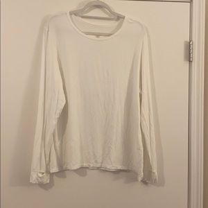 White Cuddl Duds Shirt